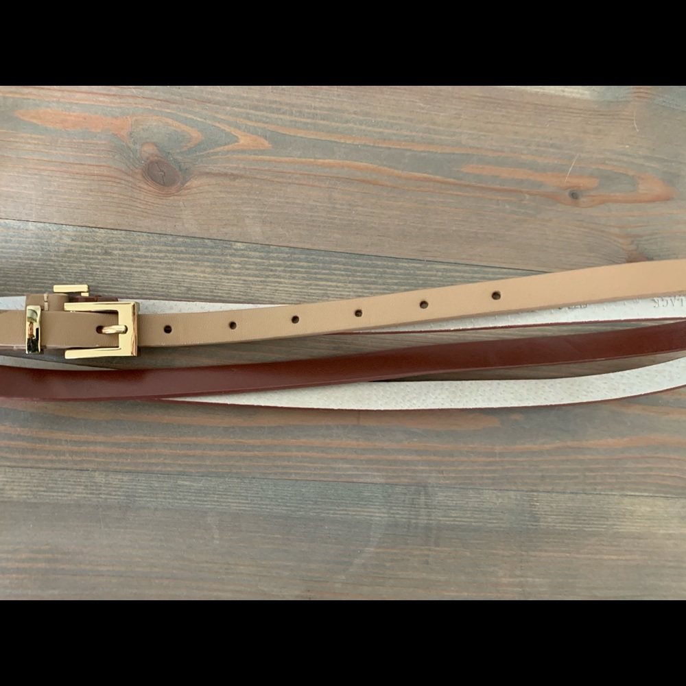 Double Wrap Skinny Belt